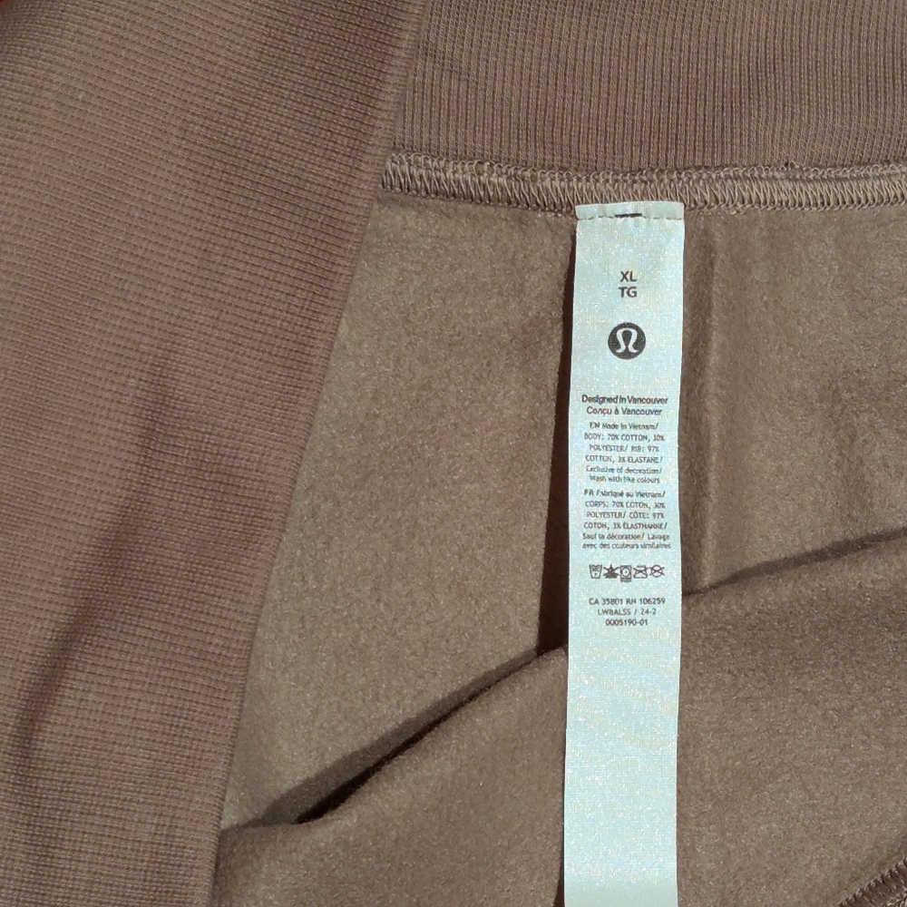 Lululemon NEW Scuba High-Rise Mini Skirt Taupetastic Sz XL - Picture 10 of 11